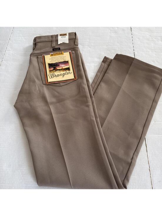 Wrangler Other - NWT Men's Wrangler® Wrancher Tan 82TN Polyester Dress Pants 30x34 Regular Fit.